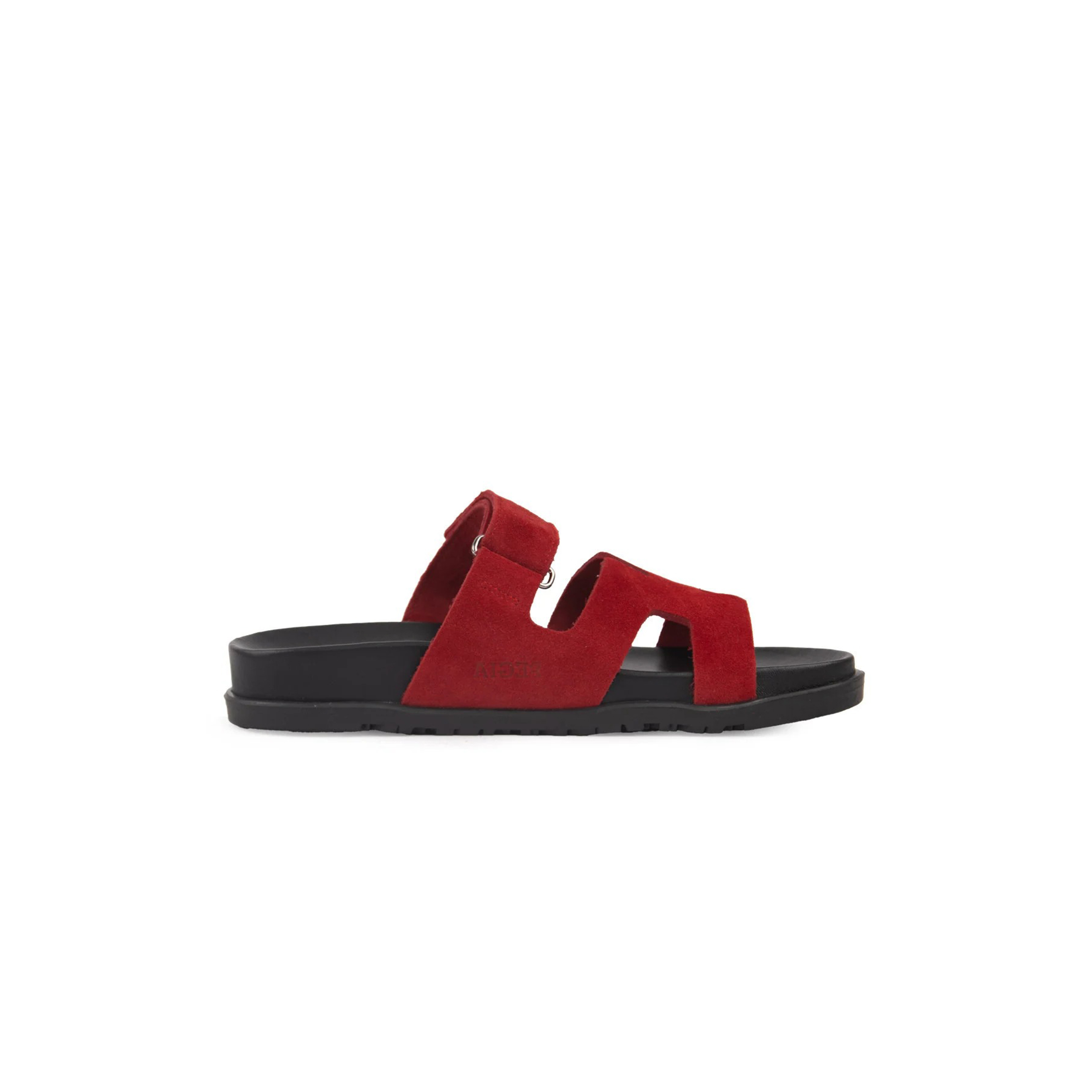 H**mes CHYPRE SANDALS ROSE FRAMBOISE SUEDE